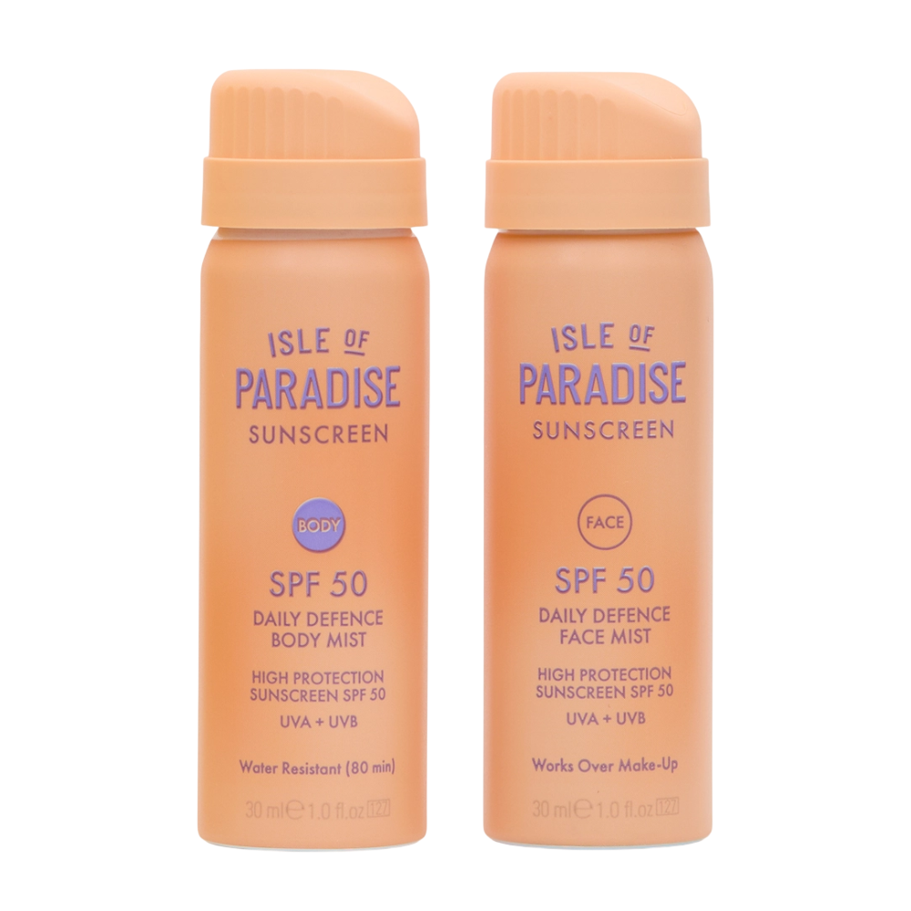 ISLE OF PARADISE SPF Set - Набір SPF засобів для обличчя та тіла